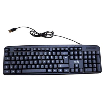 TECLADO NOVA KB3802U0001C MEMBRANA ALÁMBRICO USB ESPAÑOL