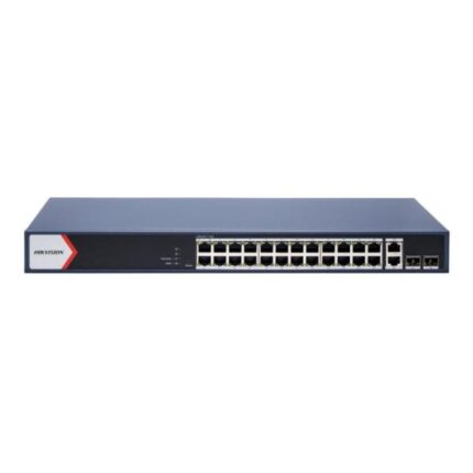 SWITCH HIKVISION DS-3E1528P-EI/M(O-STD) 24 PUERTOS GIGABIT POE/2 PUERTOS GIGABIT RJ45/2 PUERTOS FIBRA GIGABIT 10/100/1000 MBPS ADMINISTRABLE 301803789