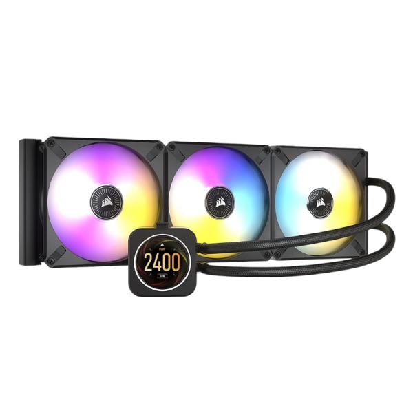 ENFRIAMIENTO LIQUIDO RGB CORSAIR ICUE H170I ELITE LCD AIO 420MM CW-9060063-WW REFURBISHED