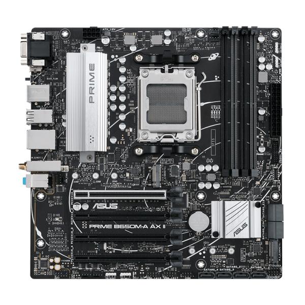 TARJETA MADRE ASUS PRIME B650M-A AX II AM5 MICRO-ATX DDR5