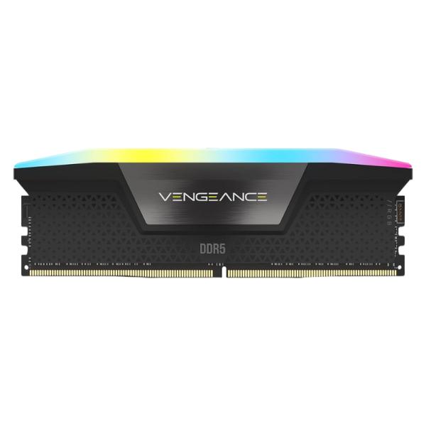 MEMORIA RAM PC 16GB CORSAIR VENGEANCE RGB DDR5 5200MHZ CL40 1.25V CMH16GX5M1B5200C40