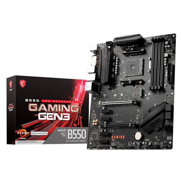 TARJETA MADRE MSI B550 GAMING GEN3 DDR4 AM4 ATX DDR4 911-7B86-072 - Imagen 2