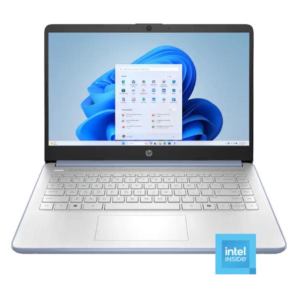 LAPTOP HP 14-DQ6102 INGLES 14 PULG INTEL N150 4GB RAM 128GB UFS INTEL GRAPHICS WIN 11 D0SN6UA#ABA