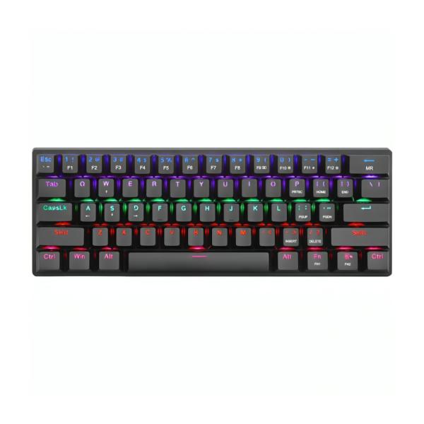 TECLADO GAMING RGB REDRAGON T-DAGGER ARENA TGK321B MECÁNICO ALÁMBRICO USB ESPAÑOL SWITCH ROJO T TGK321B RGB SP