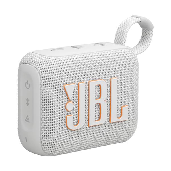 PARLANTE JBL GO 4 4W BLUETOOTH A PRUEBA DE AGUA JBLGO4WHTAM