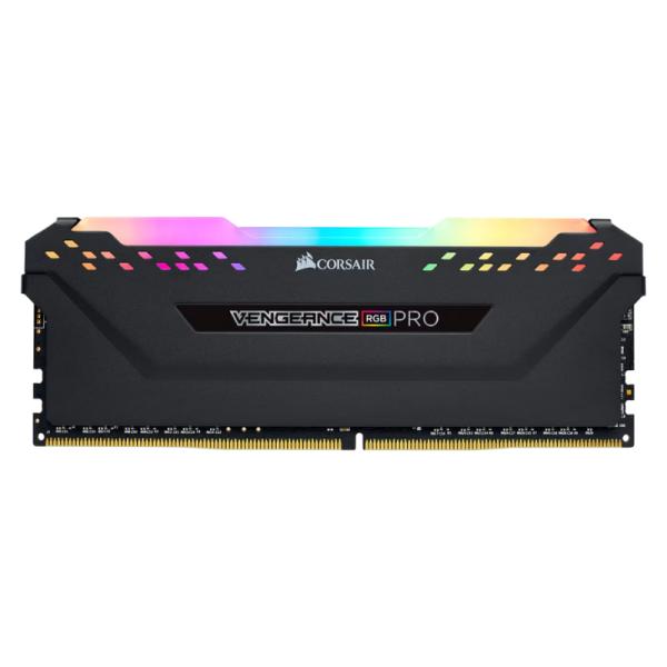 MEMORIA RAM PC 16GB CORSAIR CMW16GX4M1Z3600C18 DDR4 3600 MHZ CL18-1.35 V VENGEANCE RGB PRO. 10 LED. iCUE. XMP 2.0 DIMM 288 PINES