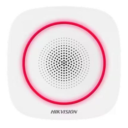 SIRENA INTERNA INALÁMBRICA HIKVISION DS-PS1-I-WB(B)/RED 433 MHZ 90-110 DB 302402667