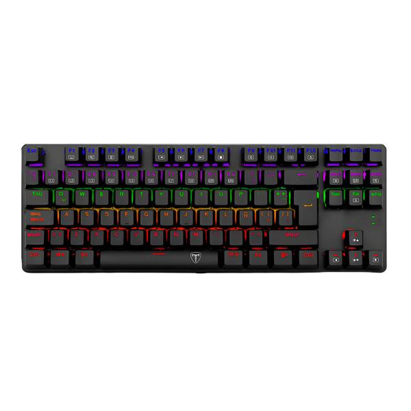 TECLADO GAMING RGB REDRAGON T-DAGGER BORA TGK313 MECÁNICO TKL ALÁMBRICO USB ESPAÑOL SWITCH ROJO TGK313 RD