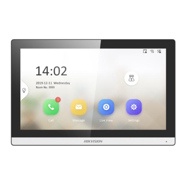 PANTALLA INTERIOR IP HIKVISION DS-KH6350-WTE1 PANTALLA TÁCTIL ETHERNET/WIFI/RS-485/POE 305305624