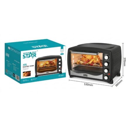 HORNO ELÉCTRICO WINNING STAR ST-2351 1500W KJ-1099-WST-110V-17292