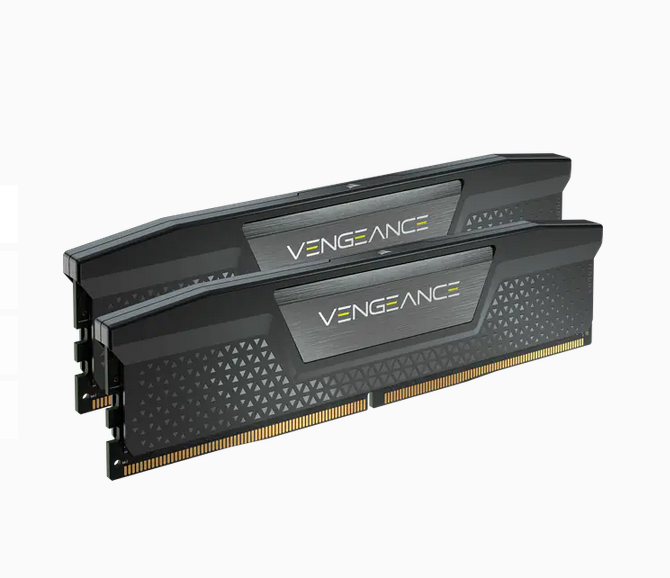 MEMORIA RAM PC 32GB CORSAIR VENGEANCE CMK32GX5M2B5200C40 DDR5 5200 MHZ CL40 1.25 V NEGRO DIMM 288 PINES