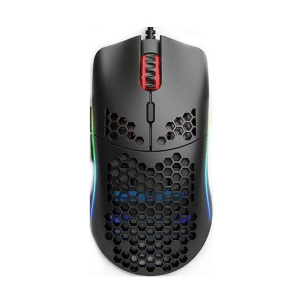 MOUSE GAMING RGB GLORIOUS MODELO O ALÁMBRICO USB 19000 DPI GO-BLACK