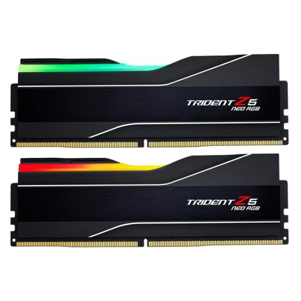 MEMORIA RAM PC 32GB (2X16GB) G.SKILL TRIDENT Z5 NEO RGB DDR5 6000MHZ CL36 1.35V XMP 3.0 AMD EXPO F5-6000J3636F16GX2-TZ5NR