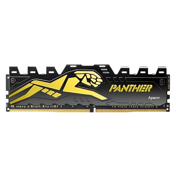 MEMORIA RAM PC 8GB APACER PANTHER GOLDEN DDR4 3200MHz CL16 1.35V AH4U08G32C28Y7GAA-1