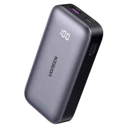 POWER BANK UGREEN PB502 1C1A 10000MAH USB-C / USB-A PANTALLA LED CARGA RÁPIDA 30W 25185