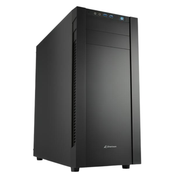CASE GAMING SHARKOON S25-V MID TOWER VENTILADORES 2 DE 120MM 4044951019298