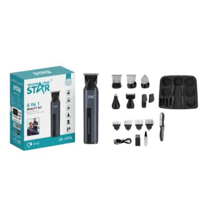 CORTADORA DE CABELLO WINNING STAR ST-5674 6 EN 1 6W LFJ-975-WST-17658