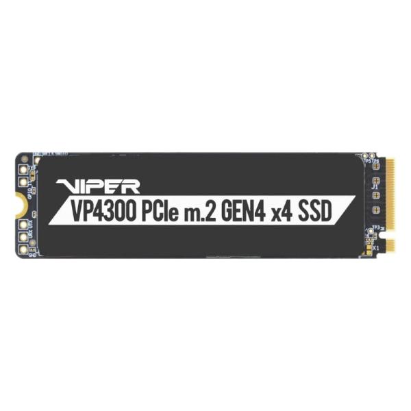 HD INTERNO SOLIDO 1TB PATRIOT VIPER VP4300 M.2 2280 PCIE GEN4 X4 7400MB/S / 5500MB/S VP4300-1TBM28H