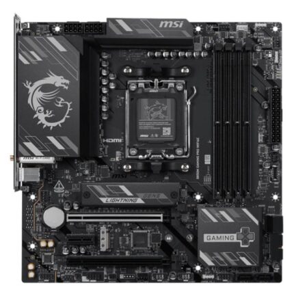 TARJETA MADRE MSI B850M GAMING PRO WIFI6E AM5 MICRO ATX-DDR5-WIFI 6E / BLUETOOTH 5.3 / 2.5G LAN 911-7E88-003