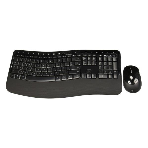 TECLADO Y MOUSE MICROSOFT COMFORT DESKTOP INALÁMBRICO 2.4 GHZ5050 AES ESPAÑOL PP4-00004