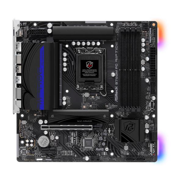TARJETA MADRE ASROCK B760M PG RIPTIDE LGA1700 MICRO-ATX DDR5