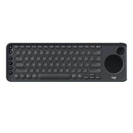 TECLADO LOGITECH K600 MEMBRANA INALÁMBRICO BLUETOOTH  INGLÉS CON TOUCHPAD INTEGRADO 920-008824