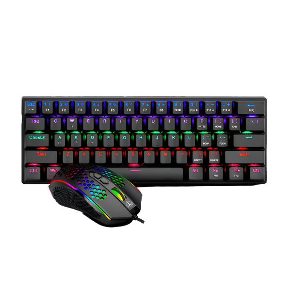 TECLADO Y MOUSE GAMING RGB REDRAGON T DAGGER MAIN FORCE TGS008 ALÁMBRICO (USB-C / USB-A /USB)